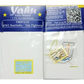 Yahu Models WW2 Seatbelts - Yak Fighters