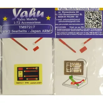 Yahu Models WW2 Seatbelts - Japan ARMY