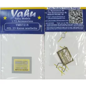 Yahu Models PZL P.23 / P.42 / P.43 seat belts