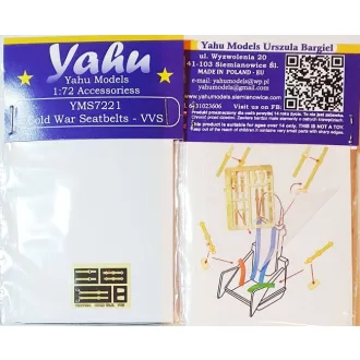 Yahu Models ColdWar seatbelts - VVS