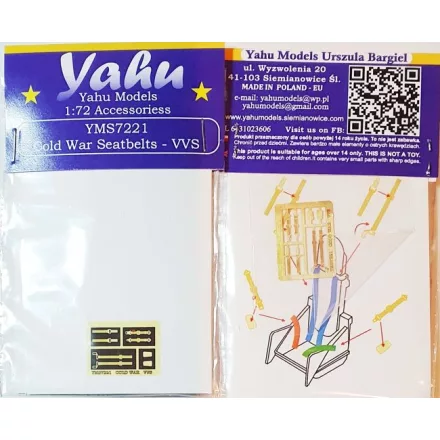 Yahu Models ColdWar seatbelts - VVS