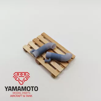   Yamamoto Model Parts Flammvernichter Exhaust Muffler Set for Tiger II / E-50 / E-75 Type 2 kipufogó kiegészítő