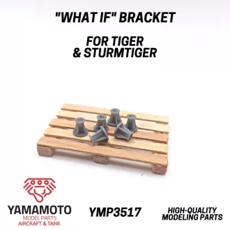   Yamamoto Model Parts "What If" Bracket for Tiger & Sturmtiger harcjármű makett kiegészítő