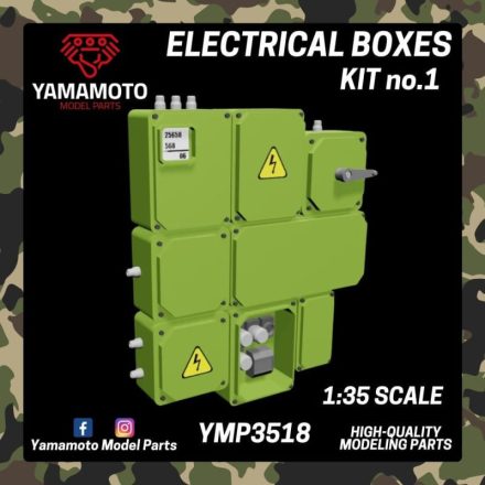 Yamamoto Model Parts Electrical Boxes Kit No.1