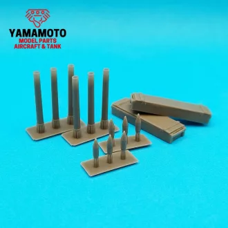   Yamamoto Model Parts 7,5 cm PzGr.39 PaK 40 harcjármű makett kiegészítő