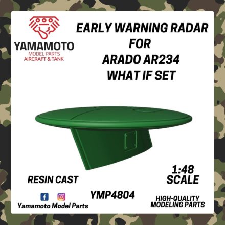 Yamamoto Model Parts Early Warning Radar for Ar 234 What If Set