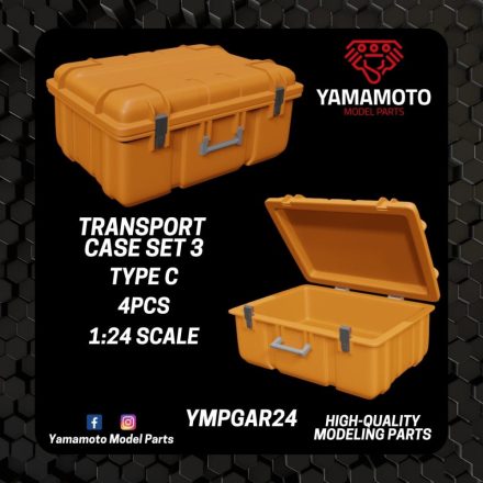 Yamamoto Model Parts Transport Case Set 3 - Type C