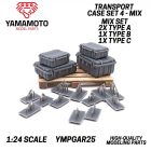 Yamamoto Model Parts Transport Case Set 4 - Mix Set