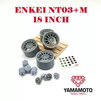   Yamamoto Model Parts Enkei NT03+M 18" felni és gumi kiegészítő