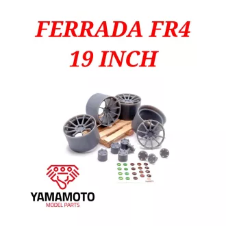   Yamamoto Model Parts Ferrada FR4 19" felni és gumi kiegészítő