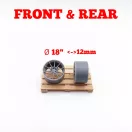 Yamamoto Model Parts VOLK RACING RAYS ZE40 18INCH