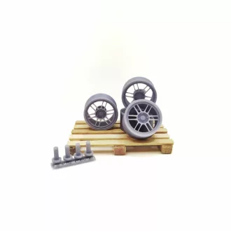   Yamamoto Model Parts ENKEI RPF1 16" Rims with Adapters felni és gumi kiegészítő