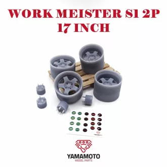  Yamamoto Model Parts Work Meister S1 2P 17" 4 Nuts felni és gumi kiegészítő
