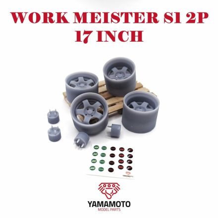 Yamamoto Model Parts Work Meister S1 2P 17" 4 Nuts