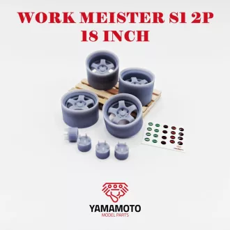   Yamamoto Model Parts Work Meister S1 2P 18" 5 Nuts felni és gumi kiegészítő