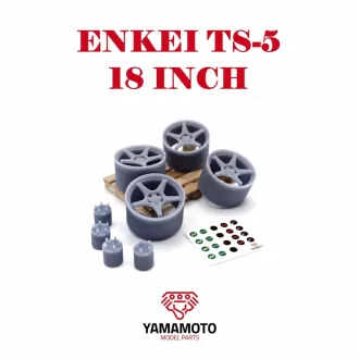   Yamamoto Model Parts Enkei TS-5 18" felni és gumi kiegészítő