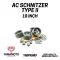 Yamamoto Model Parts AC Schnitzer Type II 18" felni és gumi kiegészítő