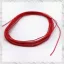 Yamamoto Model Parts Braided Hose Line Red 0,4mm modellező vezeték