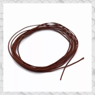   Yamamoto Model Parts Braided Hose Line Brown 0,6mm modellező vezeték
