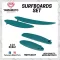 Yamamoto Model Parts Surfboards Set modellező kiegészítő