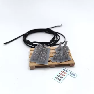   Yamamoto Model Parts Set Of Civillian Seatbelts biztonsági öv kiegészítő
