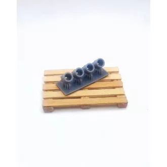   Yamamoto Model Parts Adapters for Rims Aoshima to Tamiya felni és gumi kiegészítő