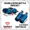 Yamamoto Model Parts Double Nitro Bottle Bracket autómakett kiegészítő