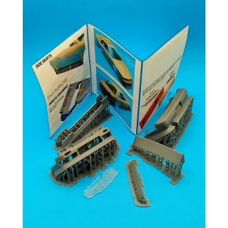   Yamamoto Model Parts Nissan Silvia S13 - Aggressive Line Body Kit (for Tamiya 24078 Kit) átalakító készlet