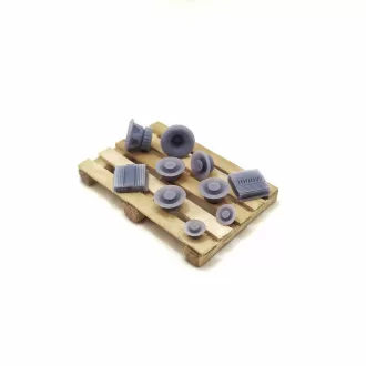Yamamoto Model Parts Car Audio Set autómakett kiegészítő