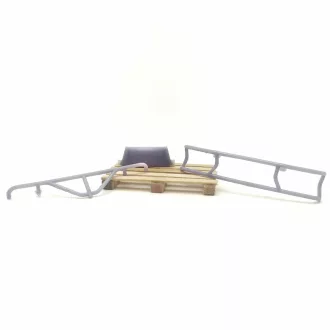   Yamamoto Model Parts Mazda RX-7 FC3S Front and Rear Bash Bars autómakett kiegészítő