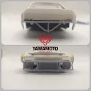 Yamamoto Model Parts BASH BAR SET FOR MAZDA RX-7 FC3S