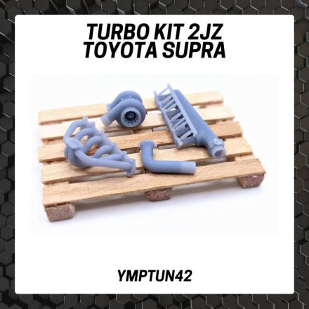 Yamamoto Model Parts Turbo Kit 2JZ Toyota Supra (Tamiya)