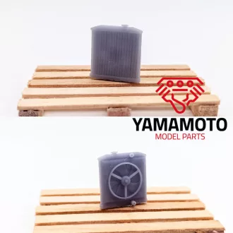 Yamamoto Model Parts Water Radiator A hűtő kiegészítő