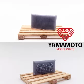 Yamamoto Model Parts Water Radiator C hűtő kiegészítő