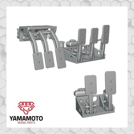 Yamamoto Model Parts RACING PEDAL BOX SET