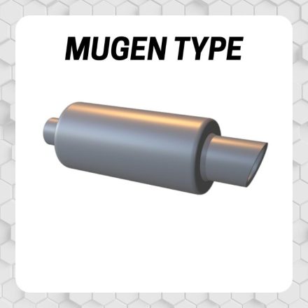 Yamamoto Model Parts MUGEN TYPE MUFFLER