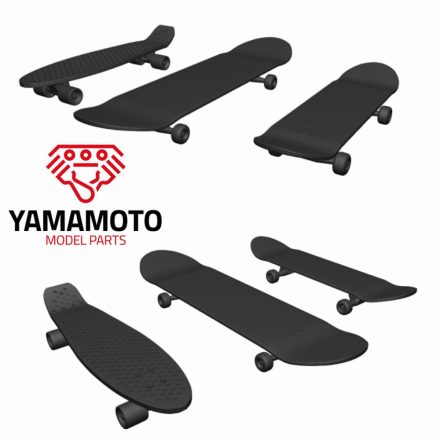 Yamamoto Model Parts SKATEBOARD KIT