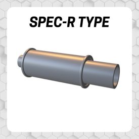 Yamamoto Model Parts MUFFLER SPEC-R 2PCS