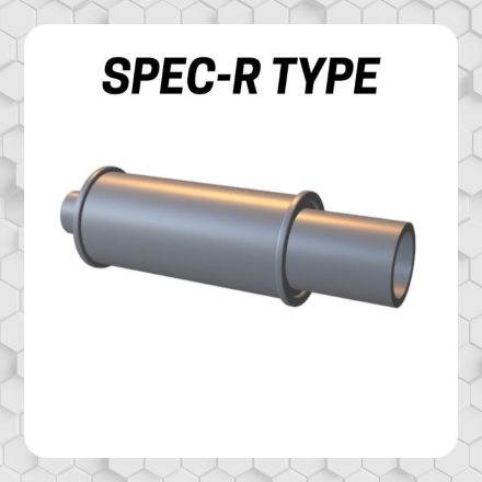 Yamamoto Model Parts MUFFLER SPEC-R 2PCS