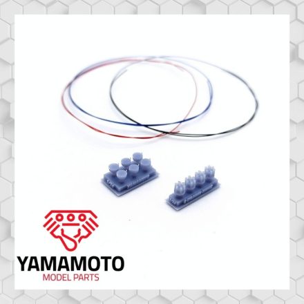 Yamamoto Model Parts SET OF 4 DISTRIBUTORS FOR 6 CYLINDER ENGINES