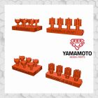 Yamamoto Model Parts SET OF 4 DISTRIBUTORS FOR 8 CYLINDER ENGINES