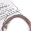 Yamamoto Model Parts Braided Hose Line Brown 0,8mm 2m modellező vezeték