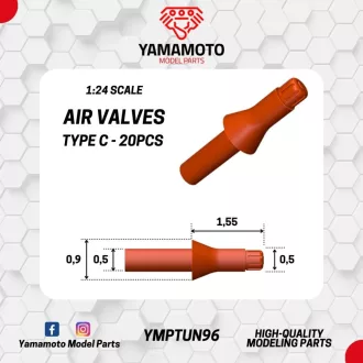 Yamamoto Model Parts Air Valves Type C szelep kiegészítő