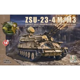   Zimi Model ZSU-23-4 M/M3 Soviet Self-Propelled Anti-Aircraft Gun makett