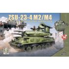 Zimi Model ZSU-23-4 M2/M4 Soviet Self-Propelled Anti-Aircraft Gun makett