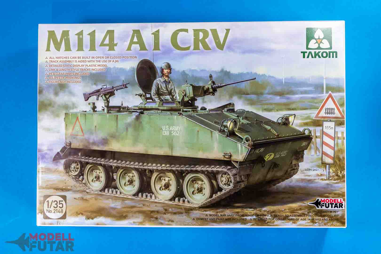 Dobozbontás – Takom 1/35 M114 A1 CRV