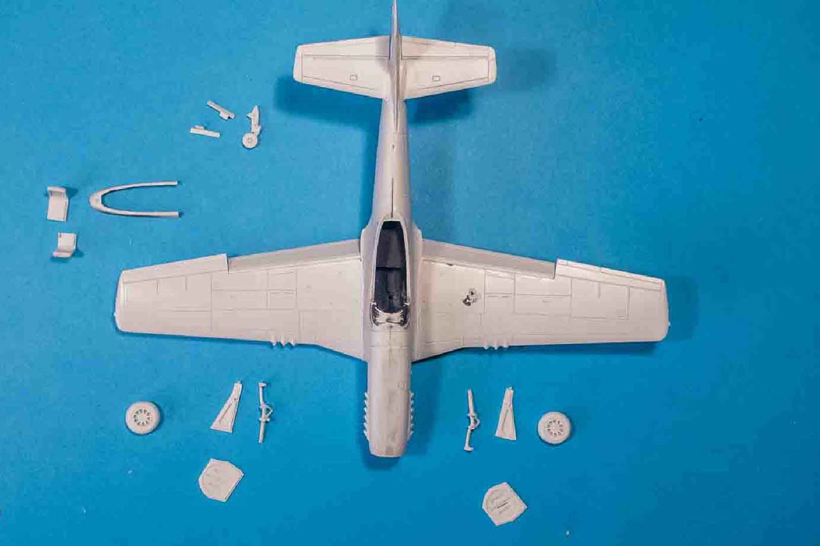 Airfix 1/72 P-51 – Top Gun – első rész